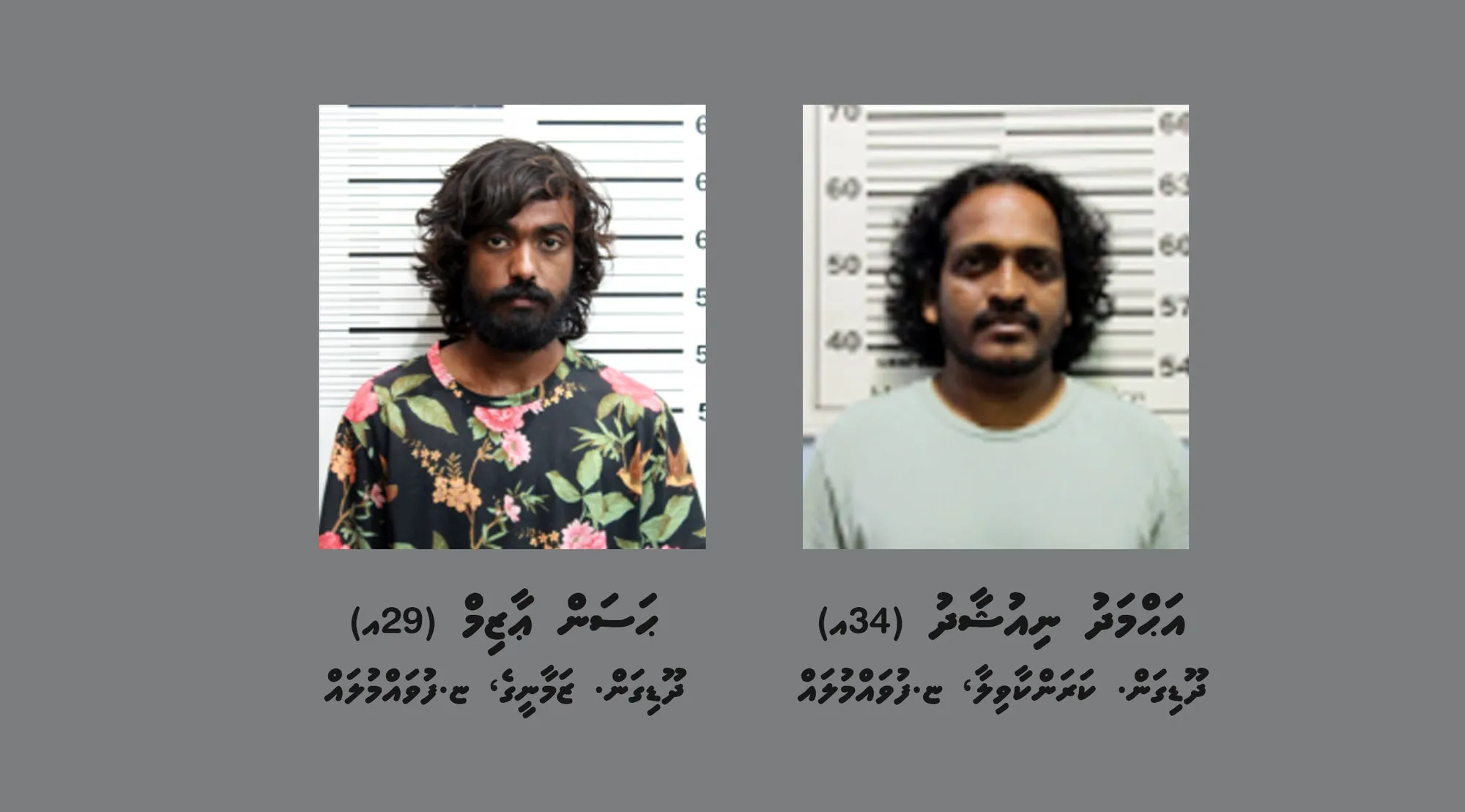 ފުވައްމުލަކުގައި ފުޅާ ދާއިރާއެއްގައި މަސްތުވާތަކެތީގެ ވިޔަފާރިކޮށް މަނީ ލޯންޑަރ ކުރި ކަމަށް ތުހުމަތުވާ ދެމީހުން: ފޮޓޯ/ ޕޮލިސް