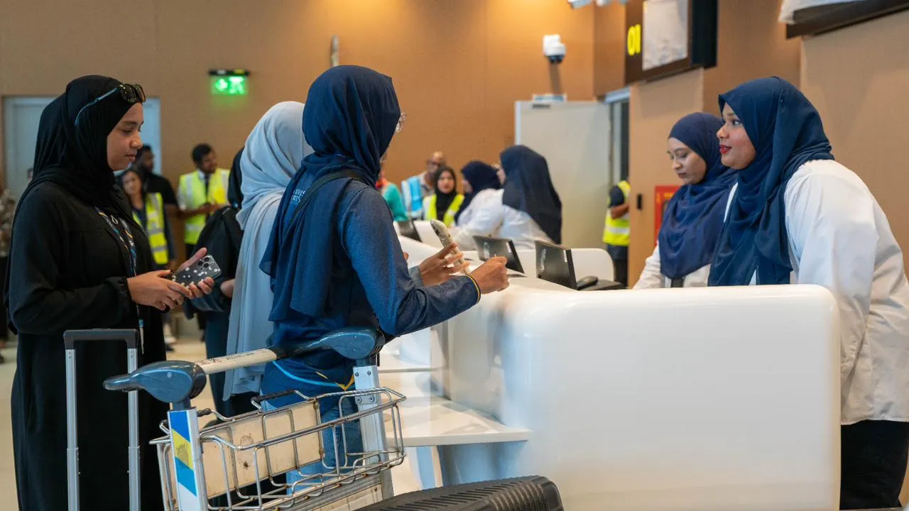 Technical trials of passenger check-in and boarding systems being conducted (Photo/MACL)
