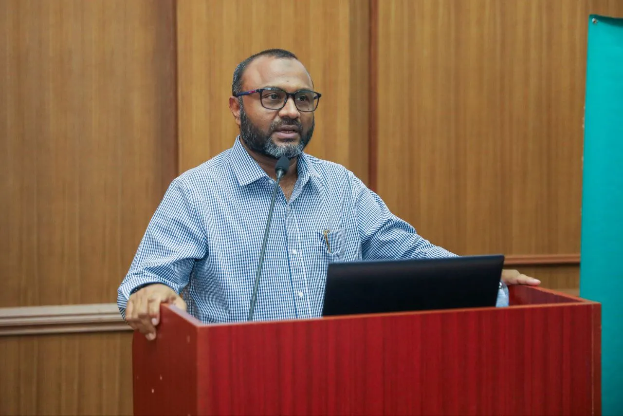އިސްލާމީ ކަންތައްތަކާއި ބެހޭ ވަޒީރު ޑރ.މުހައްމަދު ޝަހީމް އަލީ ސައީދު-- ފޮޓޯ: މިނިސްޓްރީ