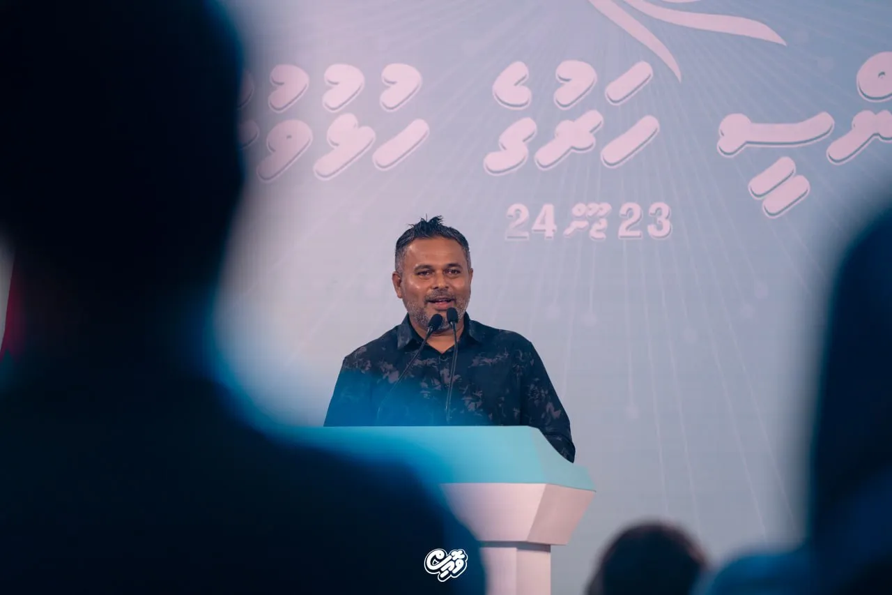 މަސްވެރިކަމާއި ކަނޑުގެ ވަސީލަތްތަކާ ބެހޭ ވަޒީރު އަޙްމަދު ޝިޔާމް --- ފޮޓޯ: ވޮއިސް