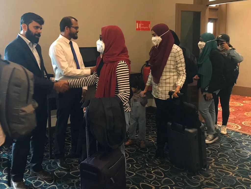 ކަރަންޓީން ފުރިހަމަ ކުރުމަށްފަހު 7ދިވެހިން ރާއްޖެއަށް އަތުވެއްޖެ
