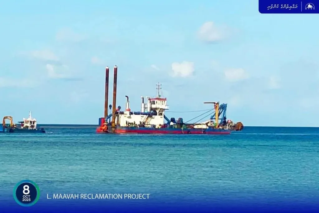 މާވަށު ބިން ހިއްކުމުގެ ޢަމަލީ މަސައްކަތް ފަށައިފި