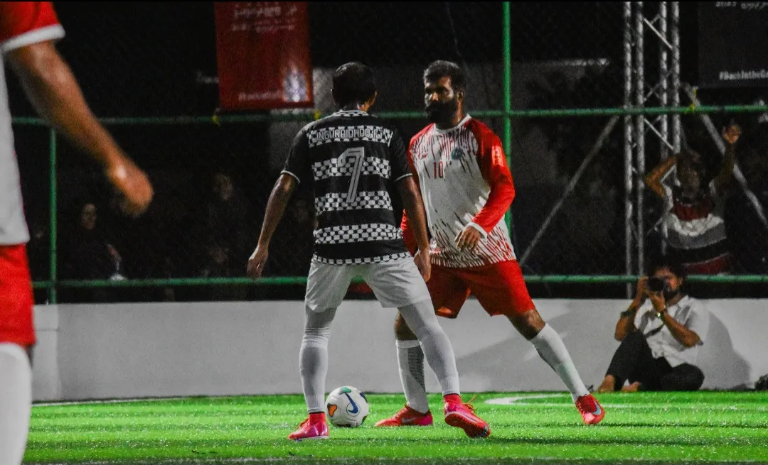 ތަފާތުބޮޑު ނަތީޖާއަކުން އިންނަމާދޫ ބަލިކޮށް އިނގުރައިދޫ މުބާރާތް ފެށީ އިތުބާރާއެކު