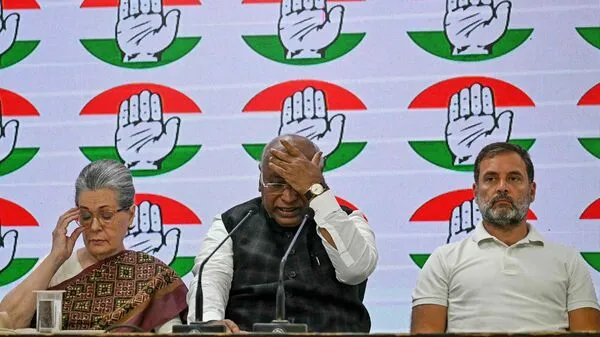ކޮންގްރެސް ޕާޓީގެ ބައްދަލުވުމެއްގެ ތެރެއިން-- ފޮޓޯ: އޭއެފްޕީ