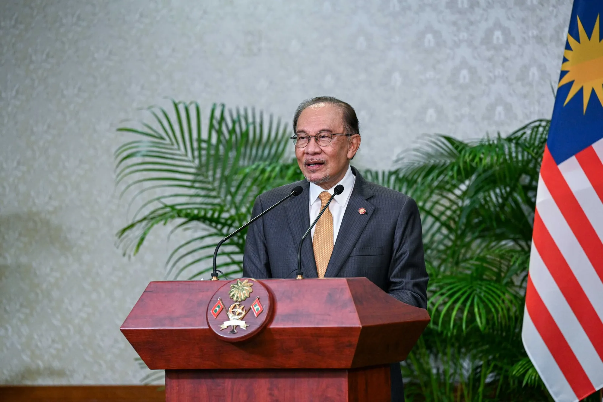 Malaysian Prime Minister Anwar Ibrahim (Photo/President’s Office)
