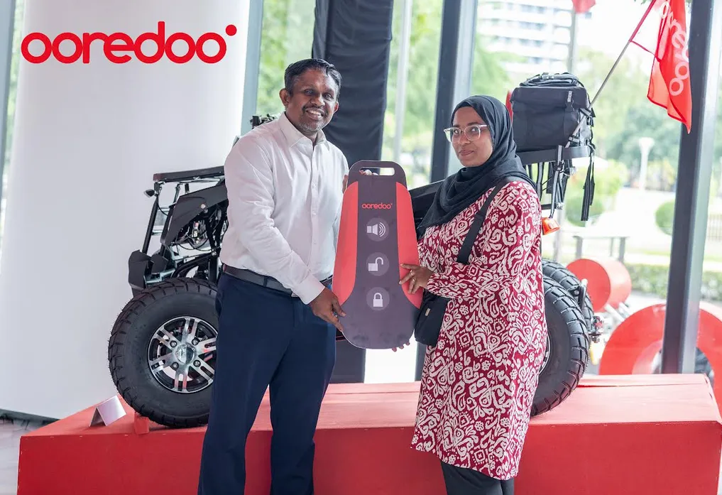 Fathmath Azuma named second ATV winner of Ooredoo’s ‘Hingaa’ promotion