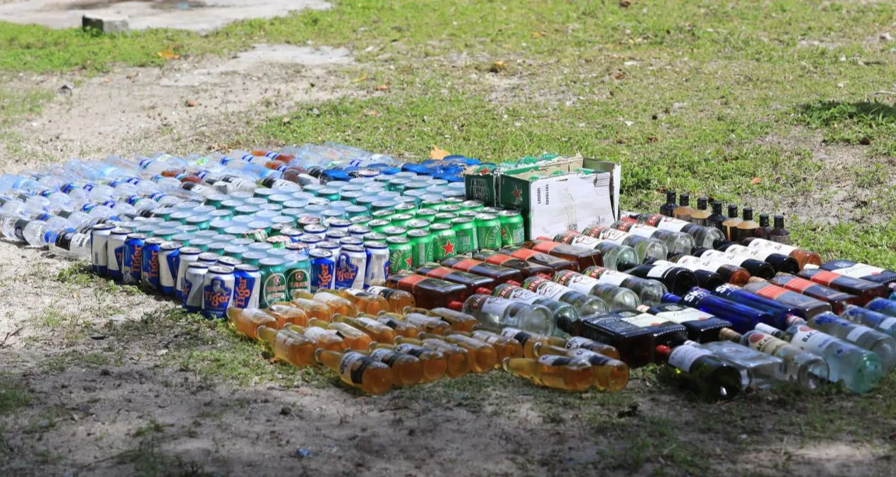 ފުލުހުންގެ ބެލުމުގެ ދަށުގައި ހުރި ބަނގުރާތަކެއް-- ފޮޓޯ: ޕޮލިސް