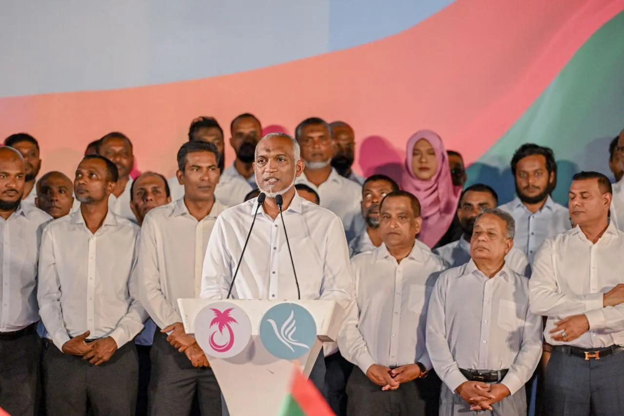 ރައީސް ޑރ.މުޢިއްޒު-- ފޮޓޯ: ޕީޕީއެމް/ޕީއެންސީ