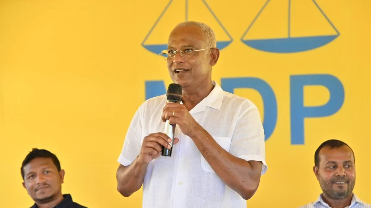 Former President Ibrahim Mohamed Solih (Photo/MDP)