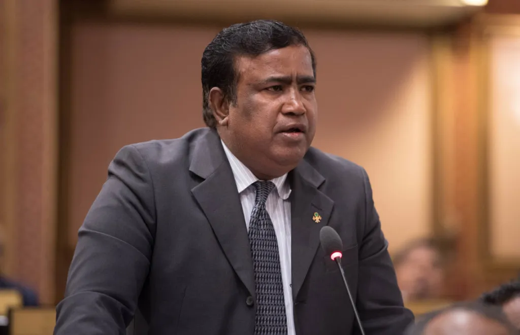 ހަނިމާދޫ ދާއިރާގެ މެމްބަރު އަބްދުލްޣަފޫރު މޫސާ - ފޮޓޯ: މަޖިލިސް