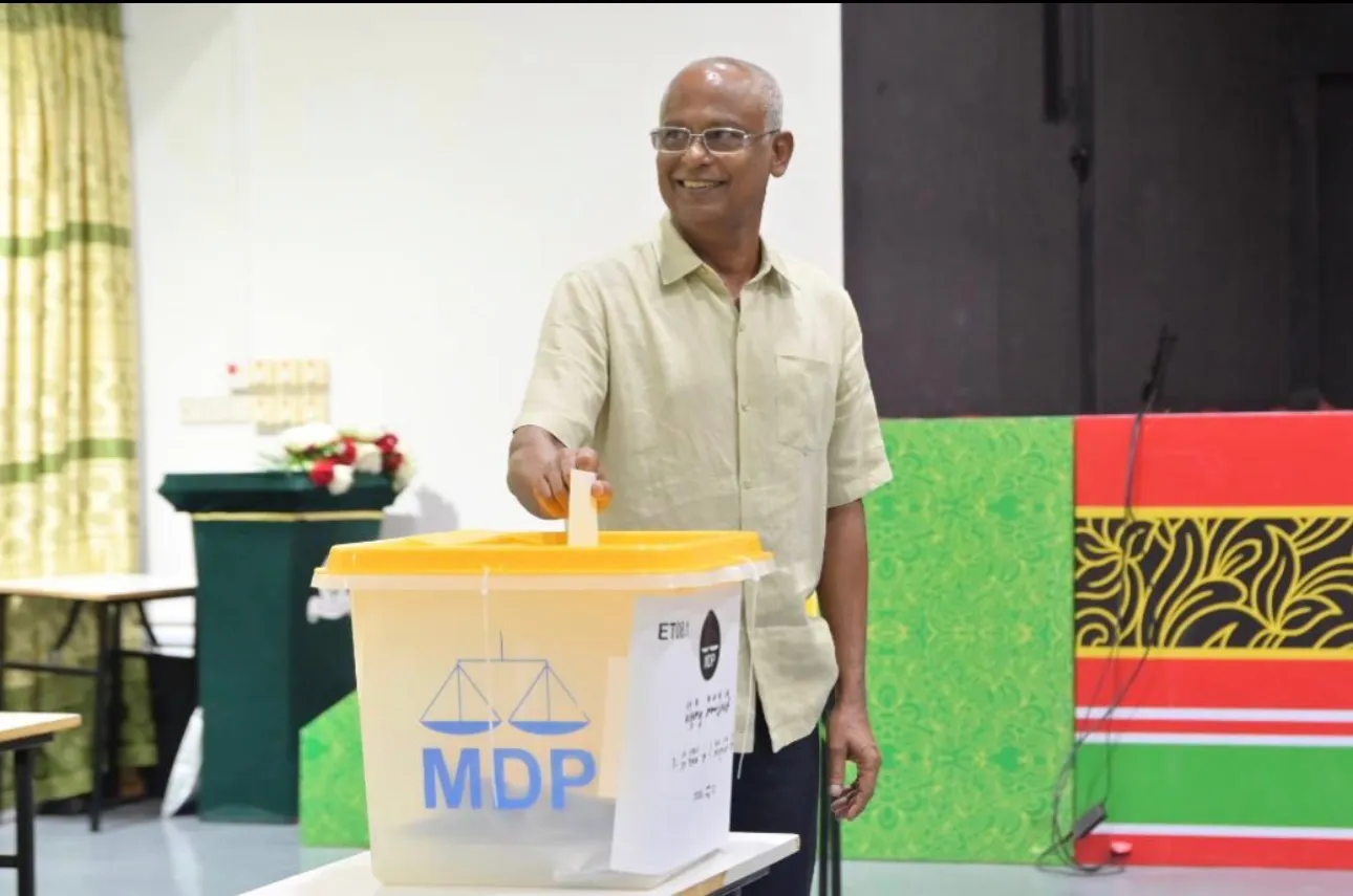 ރައީސް ޞާލިޙް 2028 ގެ އެމްޑީޕީ ރިޔާސީ ޕްރައިމަރީގައި ވާދަކުރައްވަން ނިންމަވައިފި