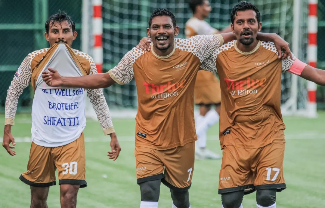 ރިސޯޓް ލީގު 2023: ފަހަތުން އަރައި ވިލަމެންދޫ ބަލިކޮށް ކޮންރެޑް އިން ފައިނަލުގެ ފުރުސަތު ބޮޑުކޮށްފި!