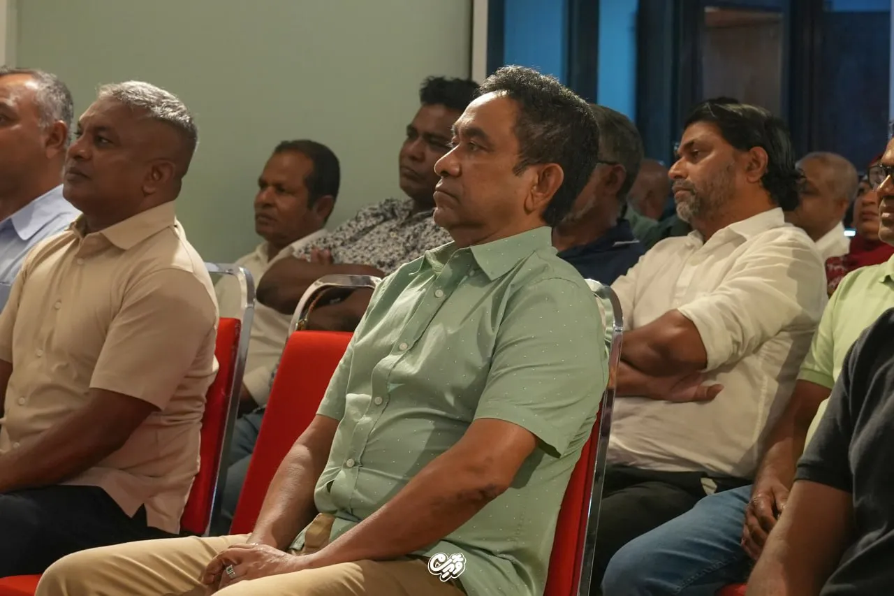 ކުރީގެ ރައީސް ޔާމީން އަބްދުލްޤައްޔޫމް: ފޮޓޯ/ ވޮއިސް