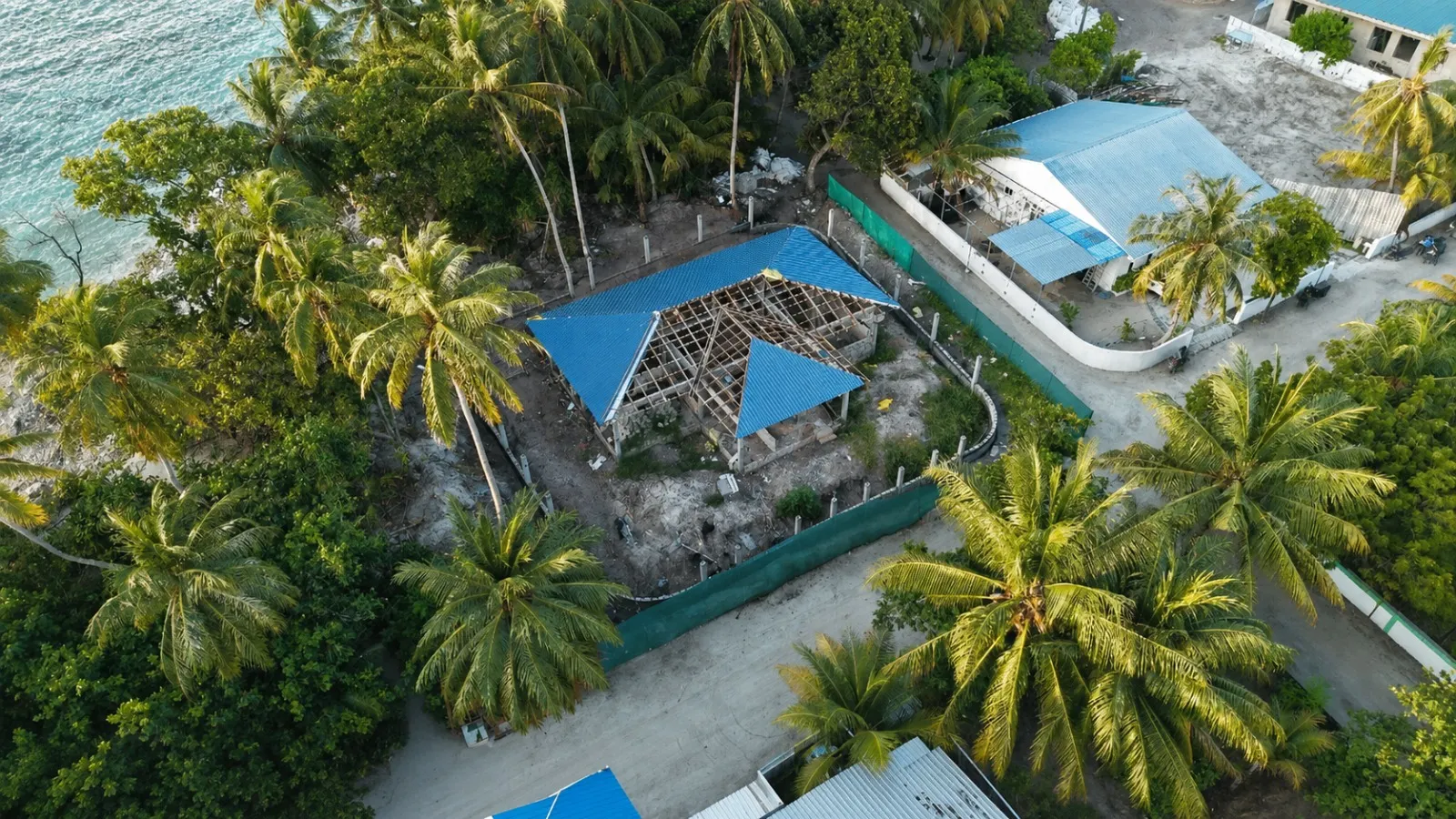 އޮމަދޫ ފުލުހުންގެ މަރުކަޒުގެ މަސައްކަތް ގޮސްފައިވާ ހިސާބު... ފޮޓޯ: އެމްޓީސީސީ