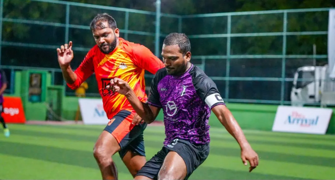 އޯލްވޭސް ޕްރެޕެއާޑާއި ގޯޓް އެފްސީ ވާދަކުރި މެޗުގެ ތެރެއިން..ފޮޓޯ: ވޮއިސް ސްޕޯޓްސް