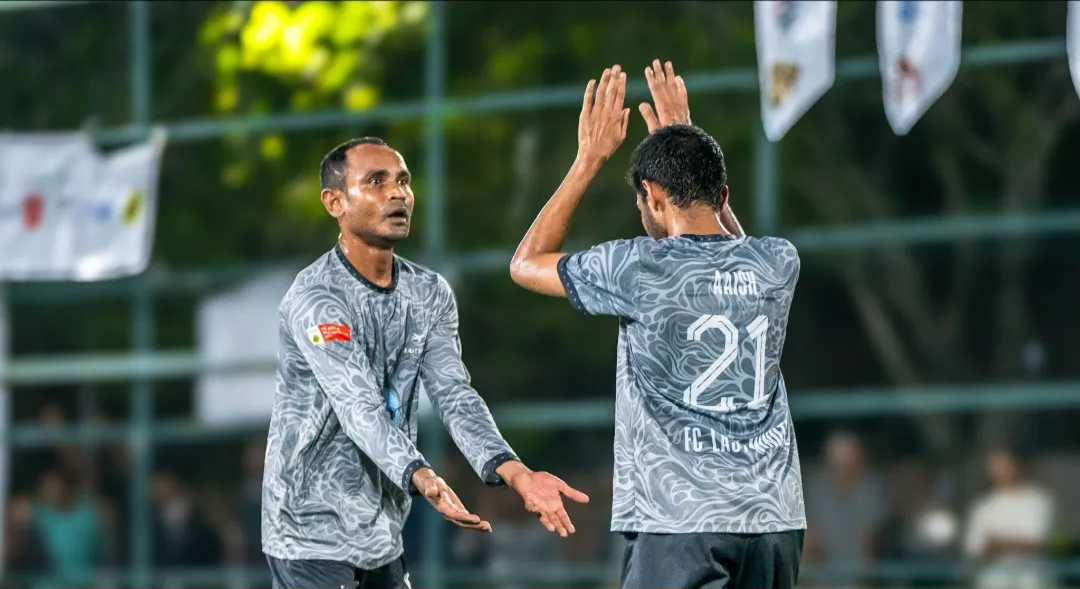 އެފްސީ ލާސްޓް މިނެޓާއި ރިޕަރސް ރީ-ޔުނައިޓެޑް ވާދަކުރި މެޗުގެ ތެރެއިން... ފޮޓޯ: ވޮއިސް ސްޕޯޓްސް