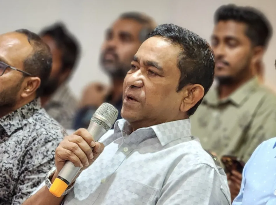 ކުރީގެ ރައީސް ޔާމީން އަބްދުލްގައްޔޫމް-- ފޮޓޯ/ތޭރަ އޮންލައިން