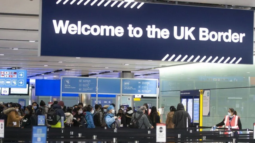 UK border. Picture Source: BBC