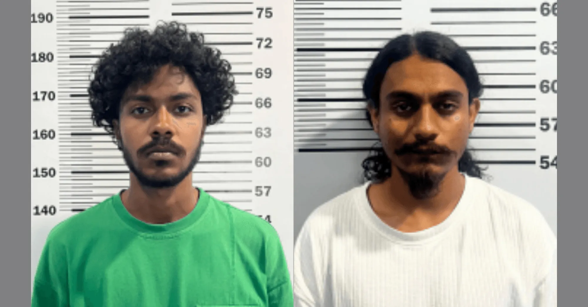 މި މައްސަލައިގާ ހައްޔަރުކުރި ދެމީހުން - ފޮޓޯ: ޕޮލިސް