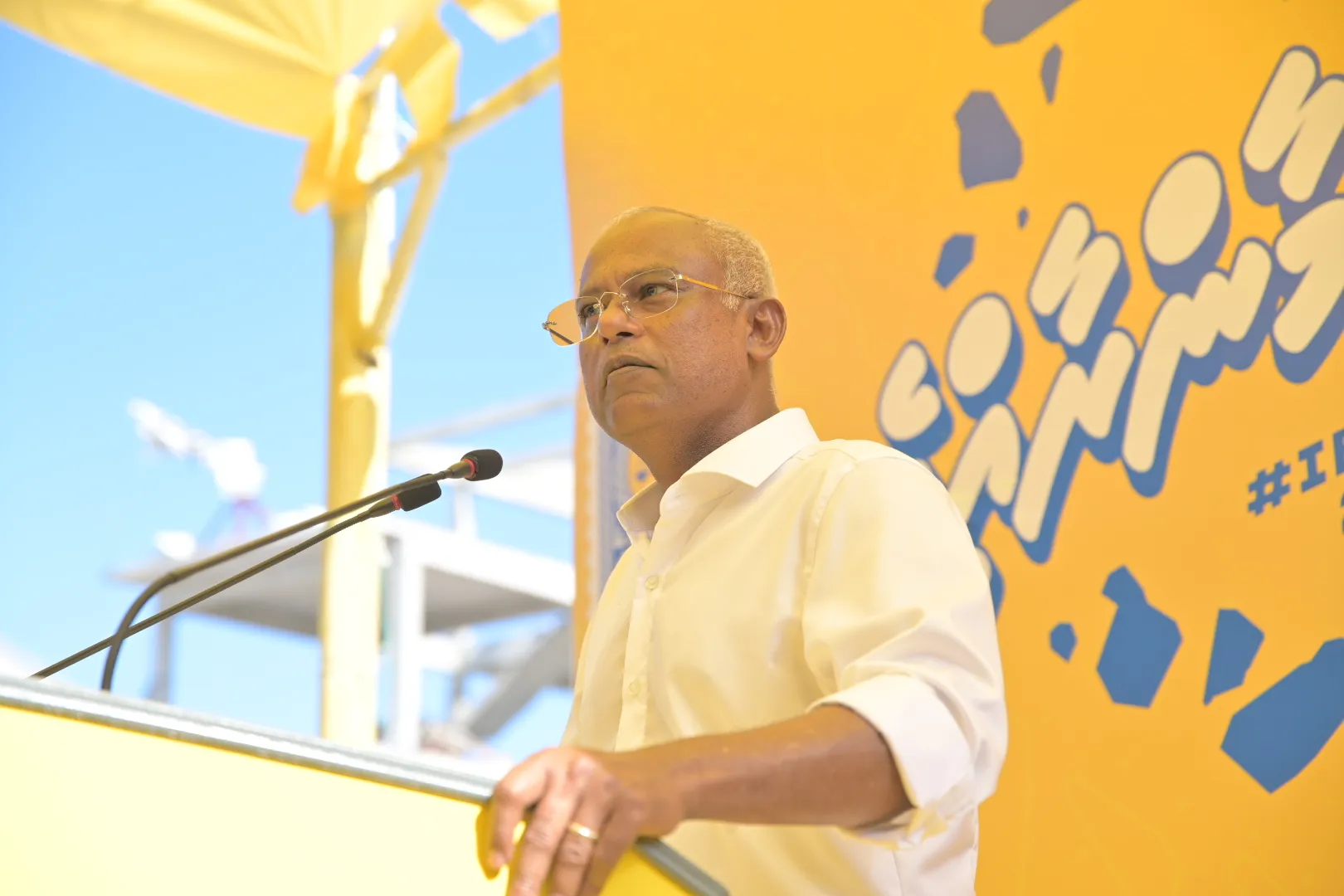 ރައްޔިތުން ބޭނުންވާ ކަންކަމަށް ހުރަސް އަޅާ ބަޔަކަށް ޖާގަ ދޭކަށް ދެން ނެތިން: ރައީސް ޞާލިހު
