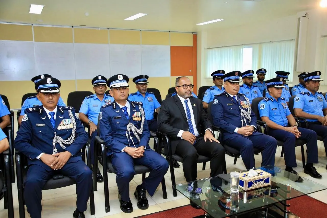 ޑީސީޕީގެ މަގާމަށް އޭސީޕީ ފަރުހާދު އާއި އޭސީޕީ ނަވީން އައްޔަންކުރުން-- ފޮޓޯ/ ޕޮލިސް
