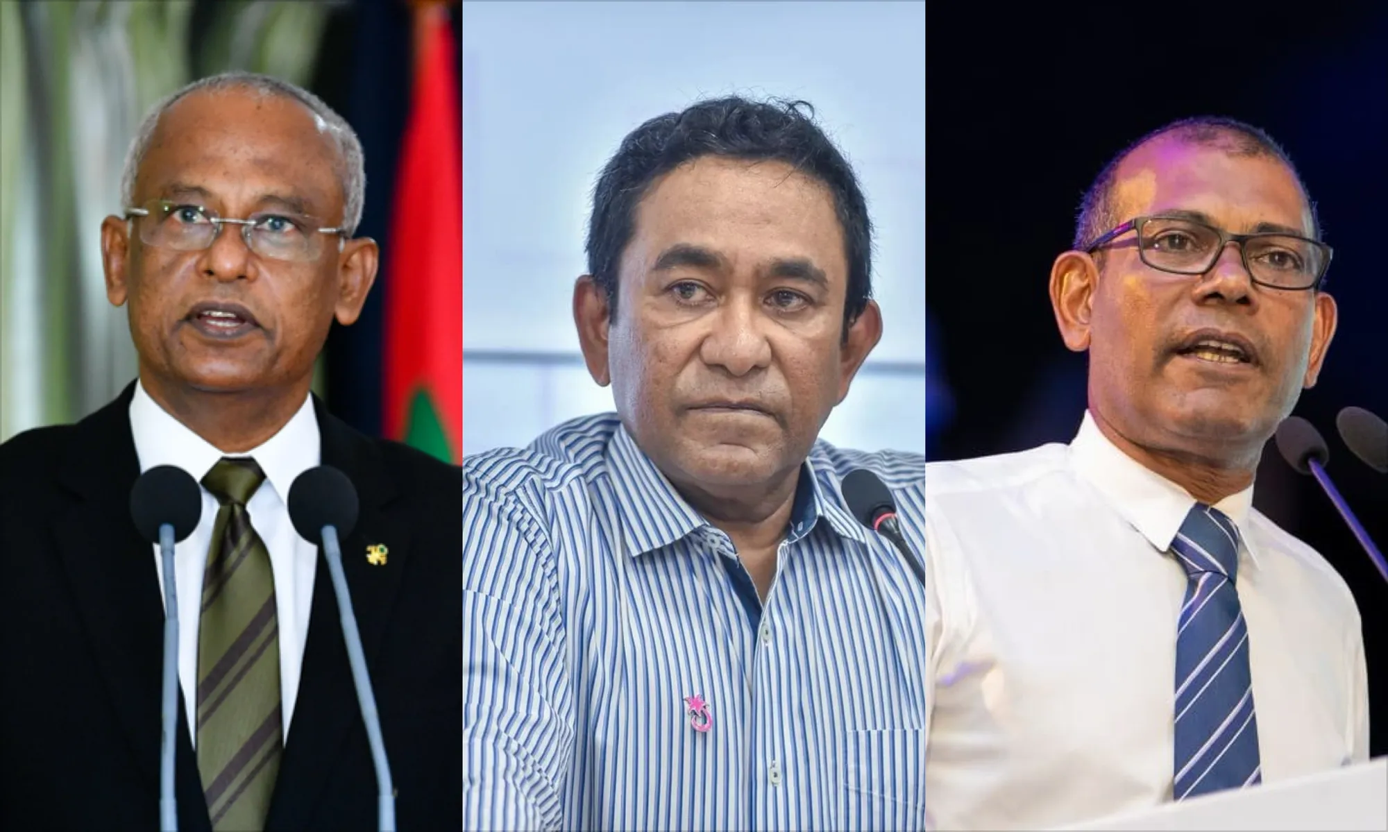 ތާރީހީ ކަމެއް: ތިން ރައީސުންގެ ބައްދަލްވުން މާދަމާ ރޭ
