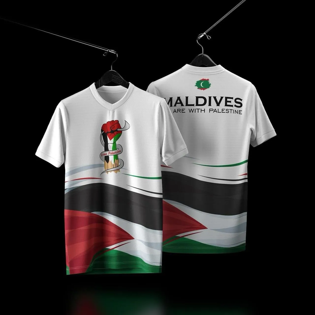 ޓީޝާޓެއް ގަނެލައިގެން ފަލަސްޠީނަށް އެހީވުމުގެ ފުރުސަތު