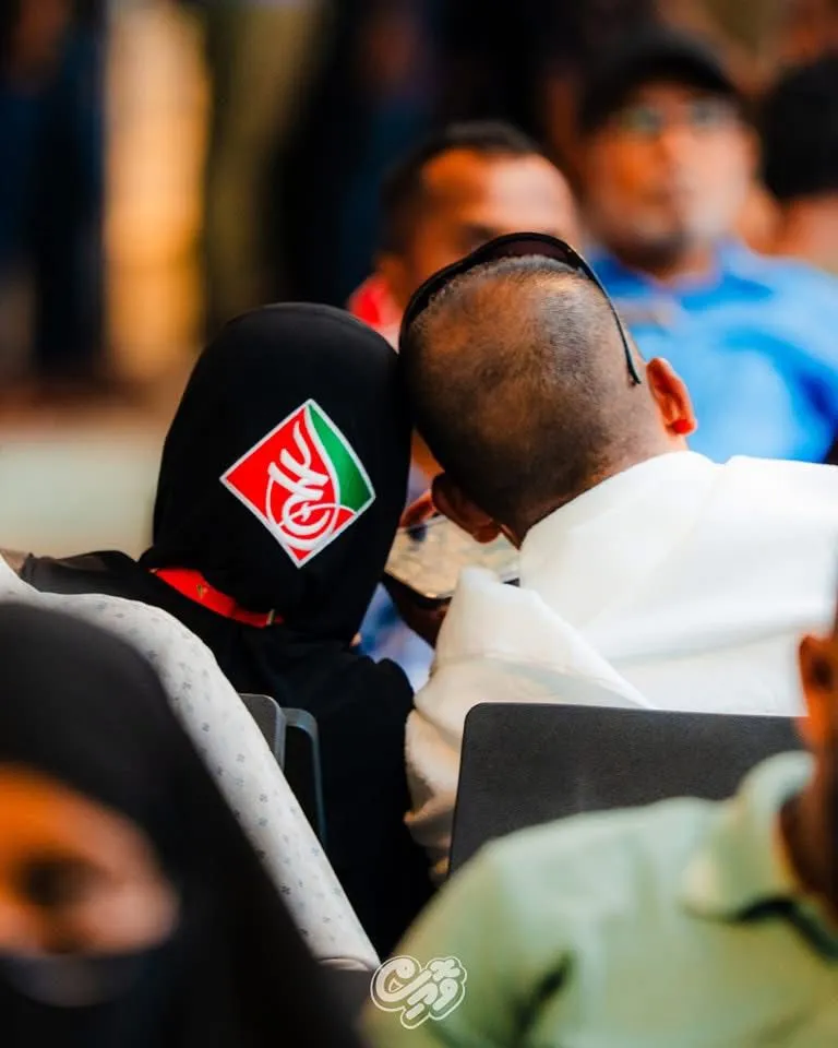 ހައްޖުވެރީންގެ ފުރަތަމަ ގުރޫޕް ފުރުން -- ފޮޓޯ: ވޮއިސް