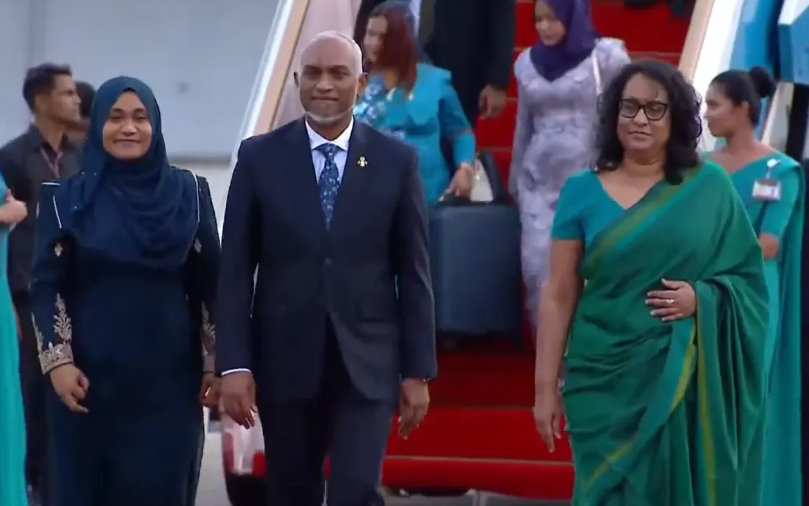 ރައީސް ލަންކާގައި - ފޮޓޯ: ލަންކާ މީޑިއާ