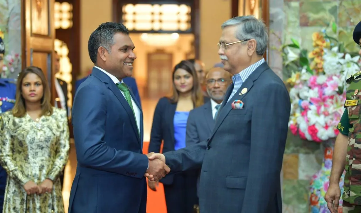 ރައީސުލްޖުމްހޫރިއްޔާގެ ނައިބު ބަންގްލަދޭޝްއަށް ކުރެއްވި ރަސްމީ ދަތުރުފުޅު ނިންމަވާލައްވައިފި