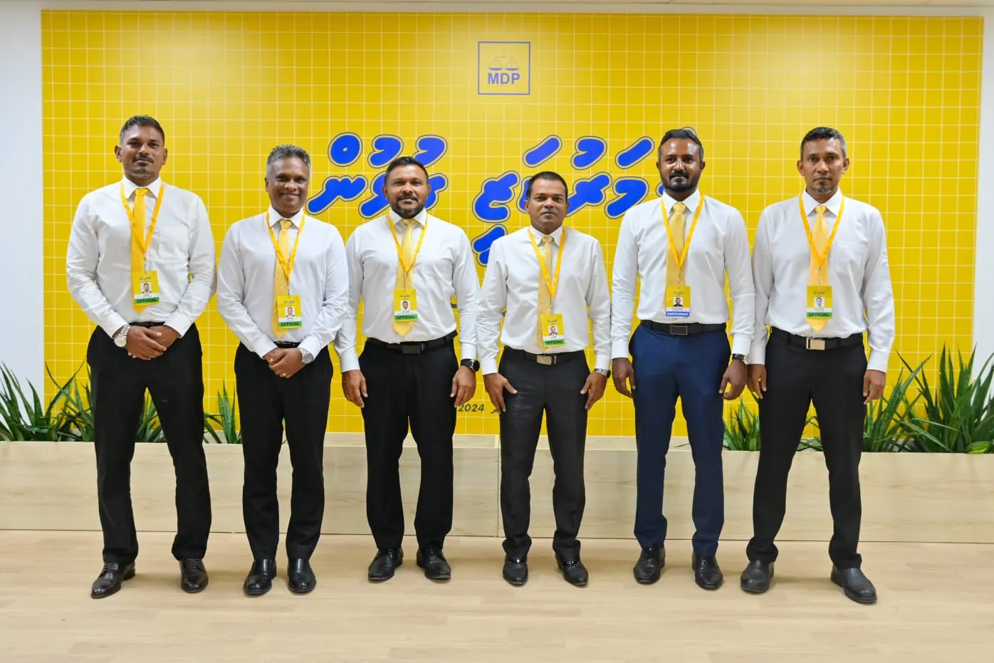 All five city mayoral candidates from MDP (Photo/MDP)
