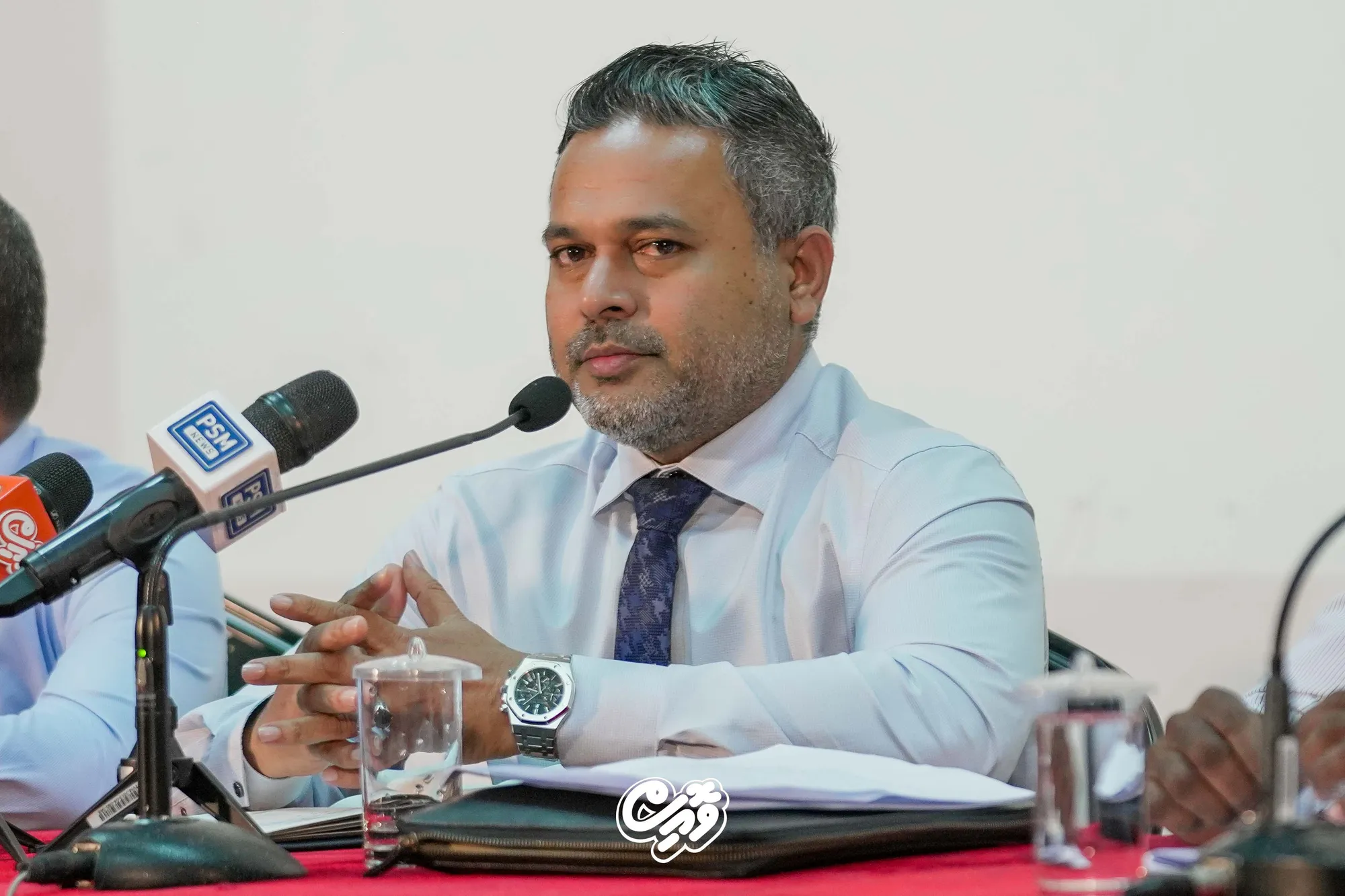 މަސްވެރިކަމާއި ބެހޭ ވަޒީރު އަޙްމަދު ޝިޔާމް -- ވޮއިސް ފޮޓޯ