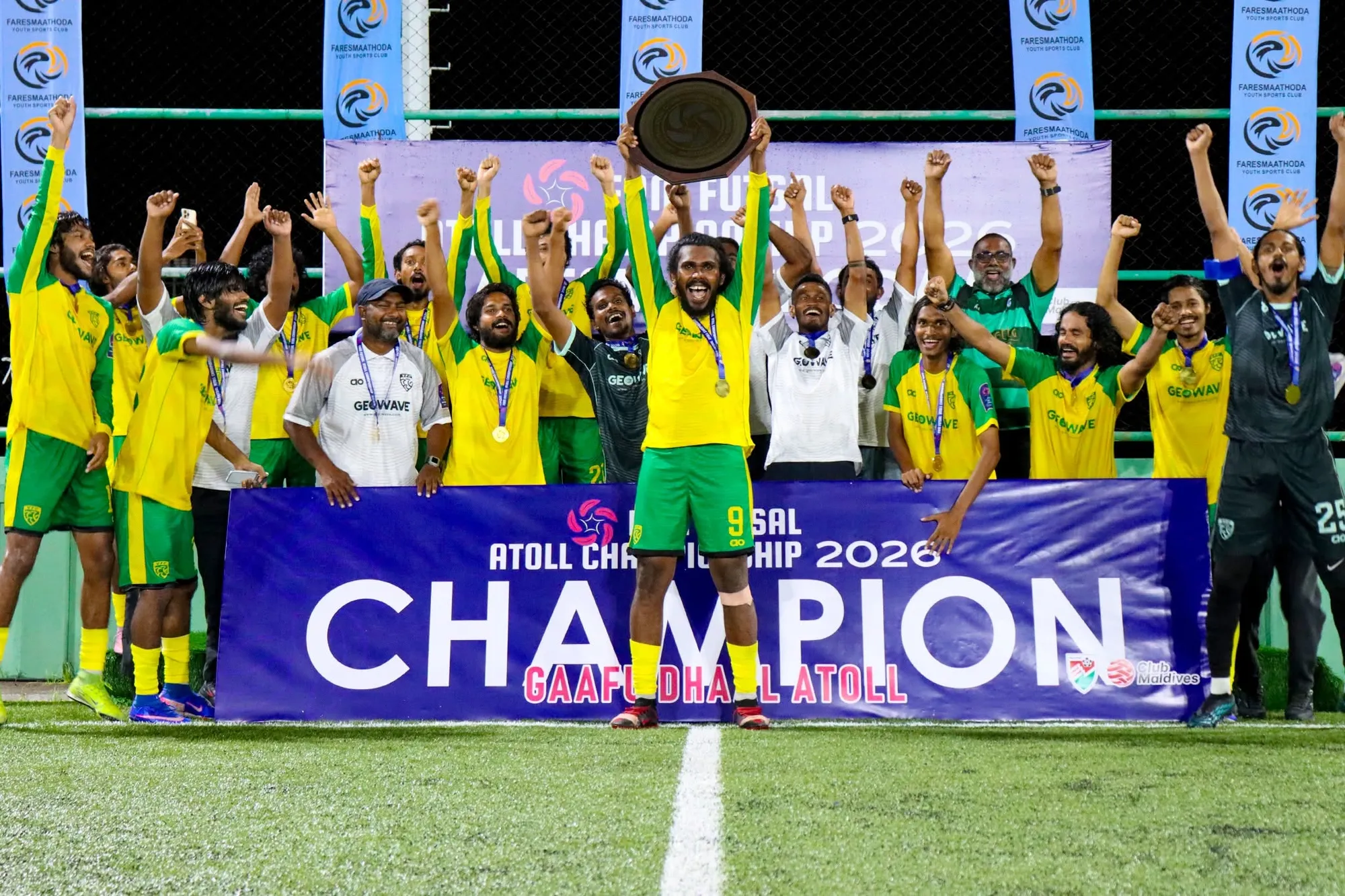 އެފްއޭއެމް ފުޓްސަލް އެޓޯލް ޗެމްޕިއަންޝިޕް؛ ގދ. އަތޮޅުގެ ޗެމްޕިއަންކަން ވާދޫ ހޯދައިފި