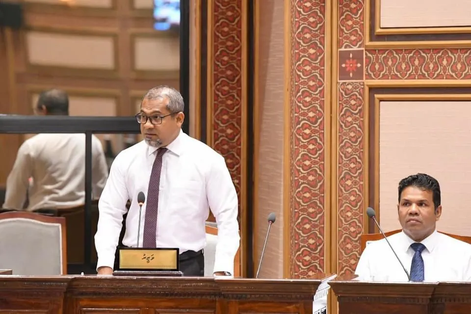 Health Minister, Dr. Abdulla Khaleel (Photo/Parliament of Maldives)
