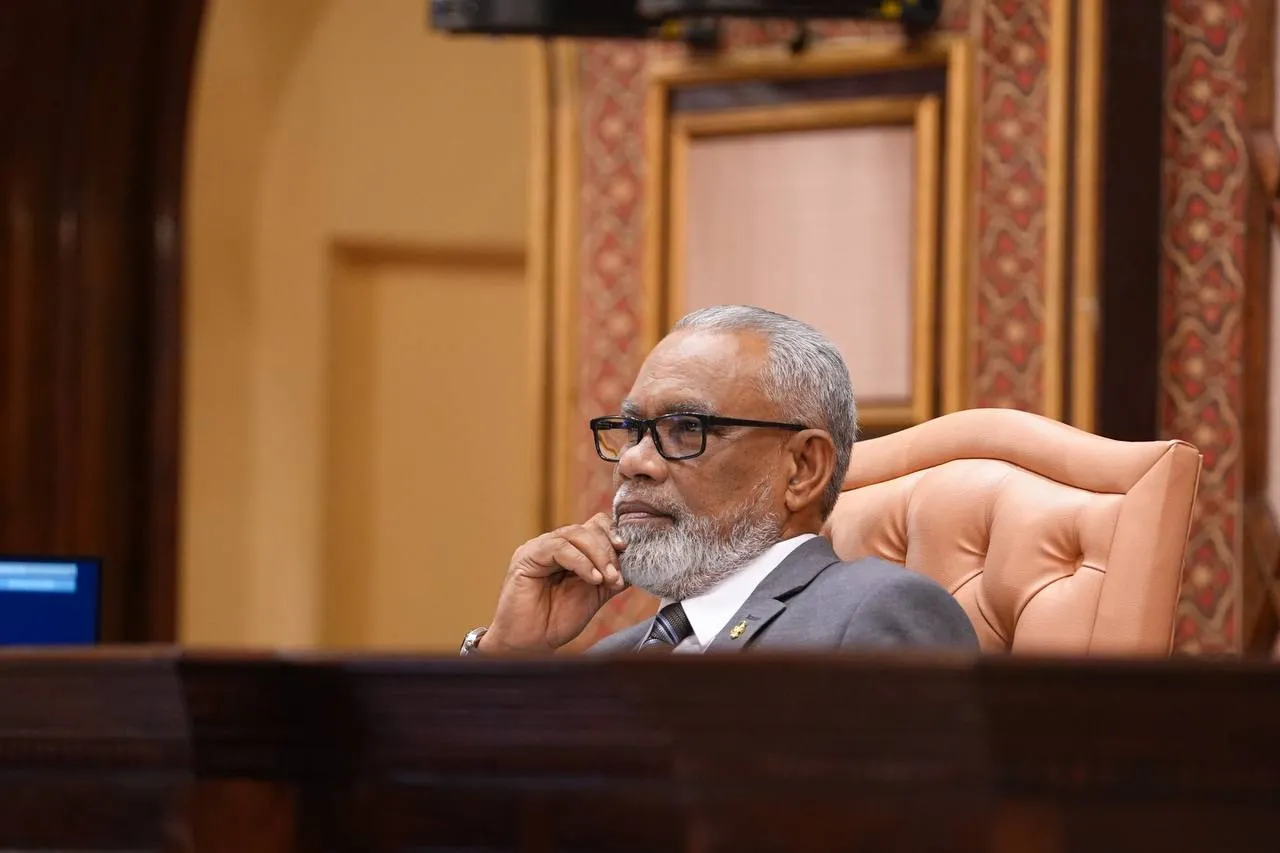 Maldives parliament speaker Abdul Raheem Abdulla (Photo/parliament)