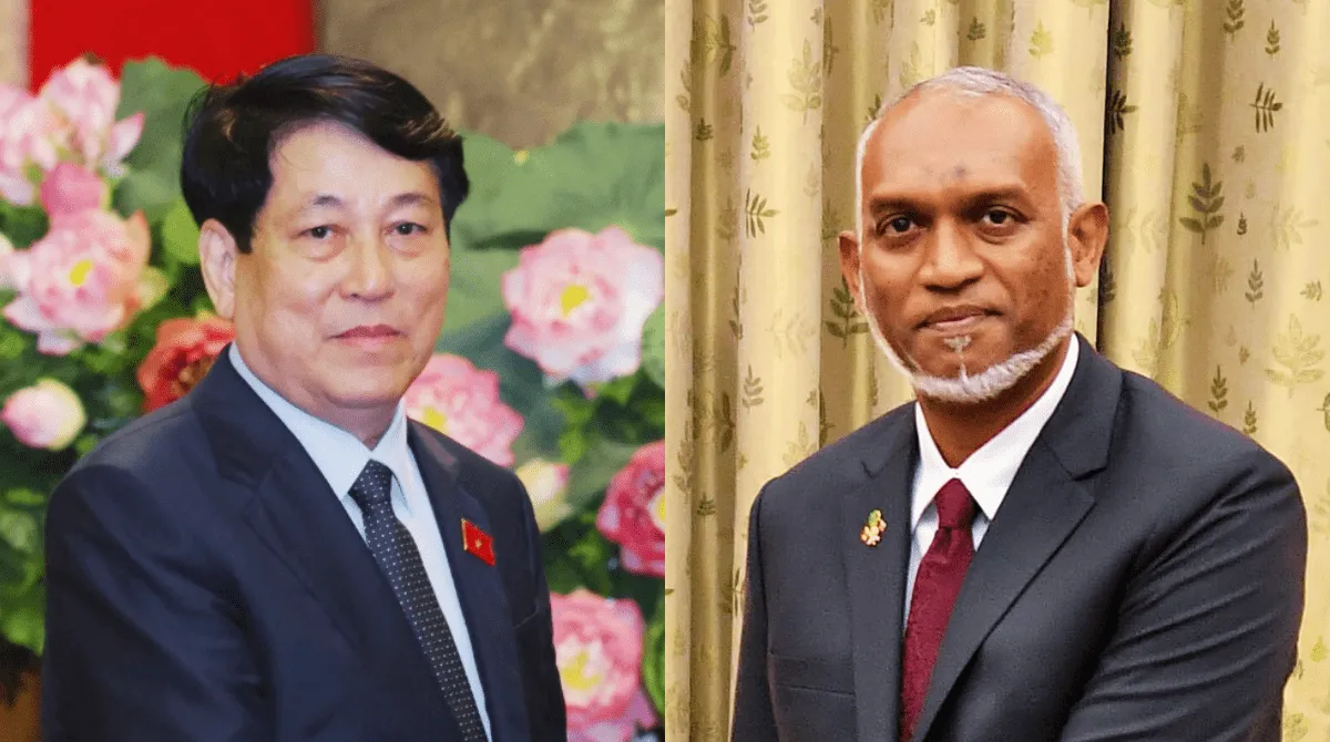 President Dr. Mohamed Muizzu and President Luong Cuong