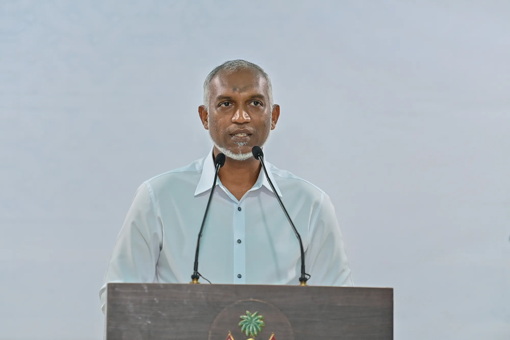 ހދ. ނޮޅިވަރަނަފަރުގައި ބޭއްވި ޖަލްސާގައި ރައީސް ވާހަކަ ދައްކަވަނީ -- ފޮޓޯ/ ރައީސް އޮފީސް