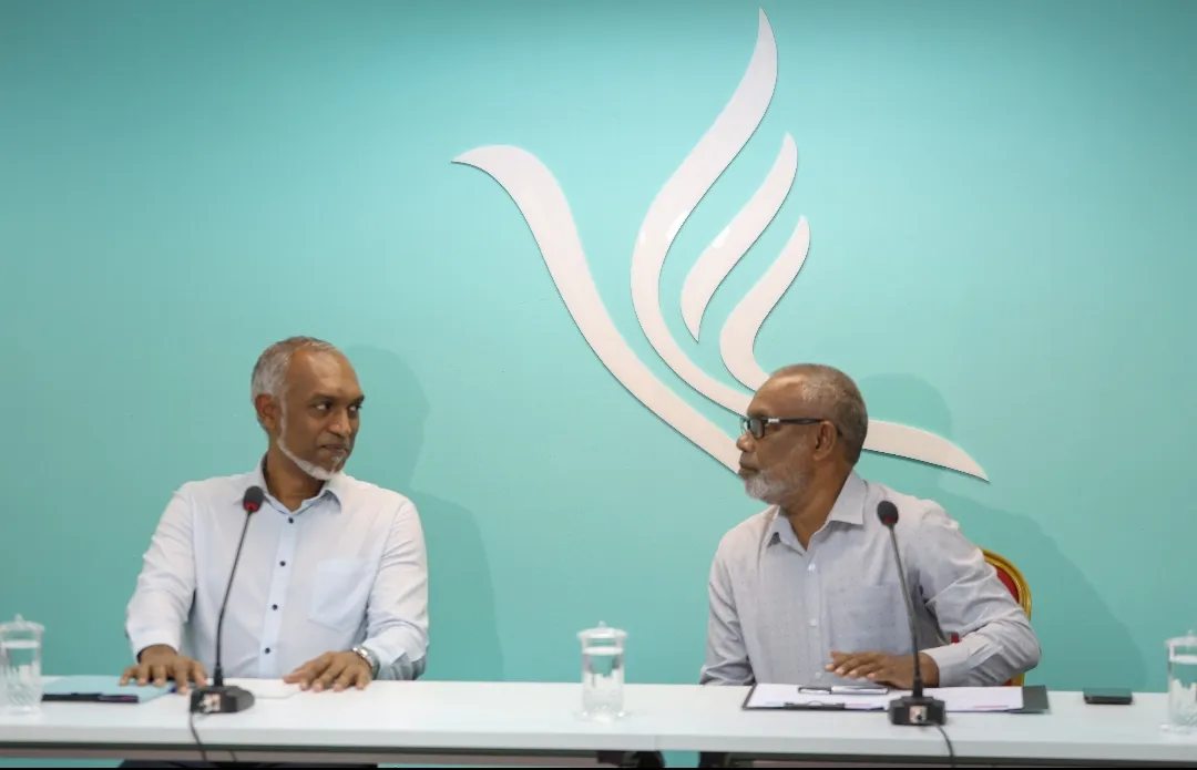 އަބްދުއްރަހީމް އަދި ރައީސް ޑރ.މުޢިއްޒު