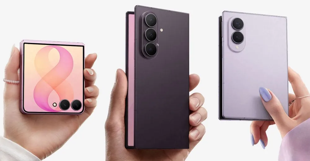 Samsung unveils biggest foldable phone lineup as Apple's rival device looms