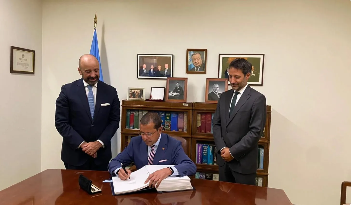 ބީ.ބީ.އެން.ޖޭ. މުޢާހަދާގައި ދިވެހިރާއްޖެއިން ސޮއިކޮށްފި