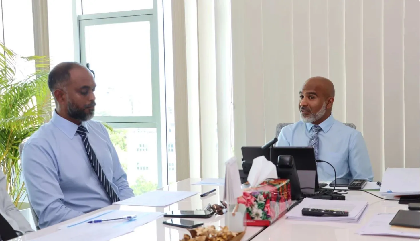 އެޑިޔުކޭޝަން މިނިސްޓަރ އެޗް.ޑީ.ސީގެ އަރބަން ޑިވެލޮޕްމަންޓް ޓެކްނިކަލް ޓީމާ ބައްދަލުކުރައްވައިފި