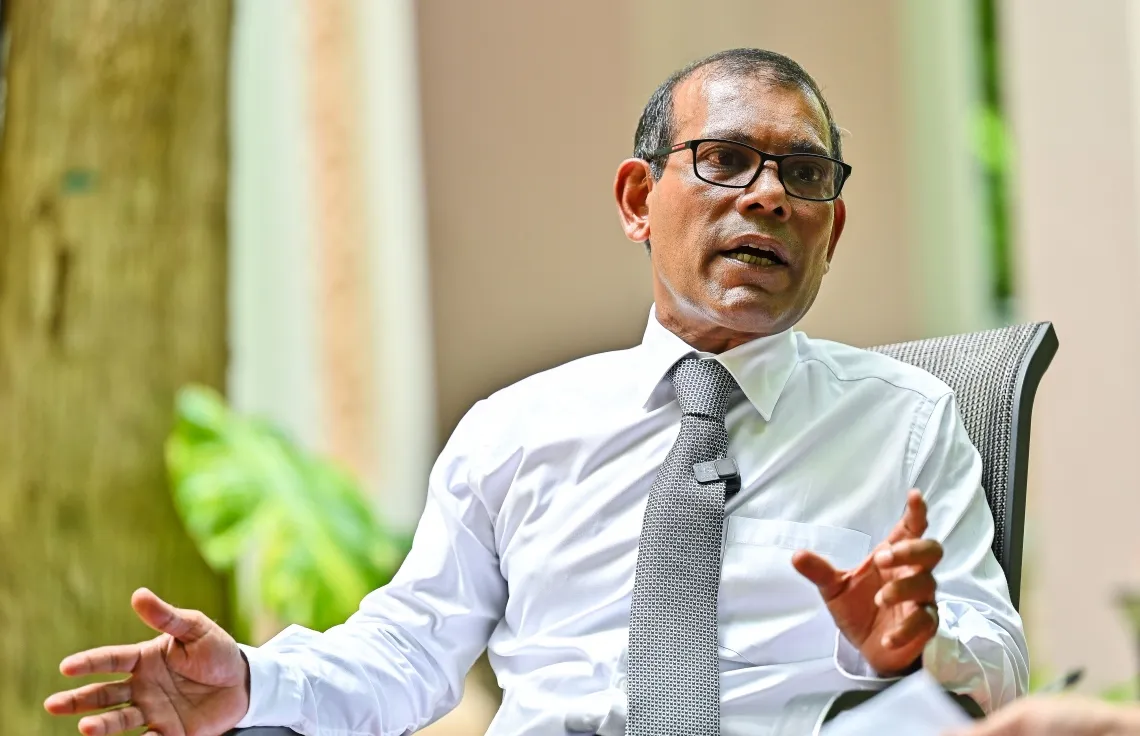 މުހިންމީ ކޮންމެވެސް ހަރު މުދަލެއް ވިއްކައިގެން ފައިސާ ހޯދުން، ރަސްމާލެ ތަރައްގީކުރަންވީ ފަހުން: ރައީސް ނަޝީދު