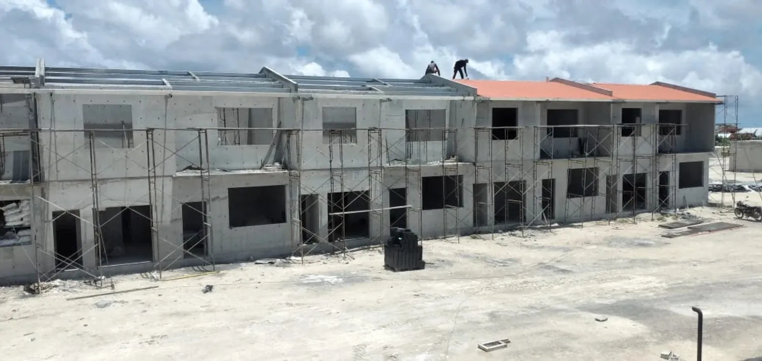 ތިނަދޫގެ 200 ހައުސިން ޔުނިޓުގެ 47 އިންސައްތަ މަސައްކަތް ނިމިއްޖެ