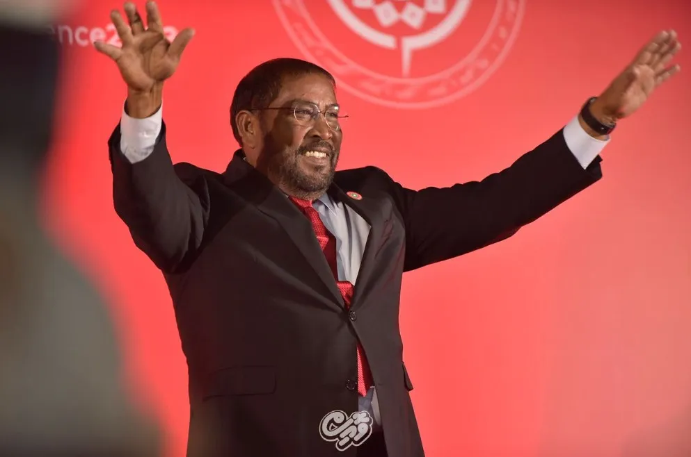 Leader of Jumhooree Party Qasim Ibrahim