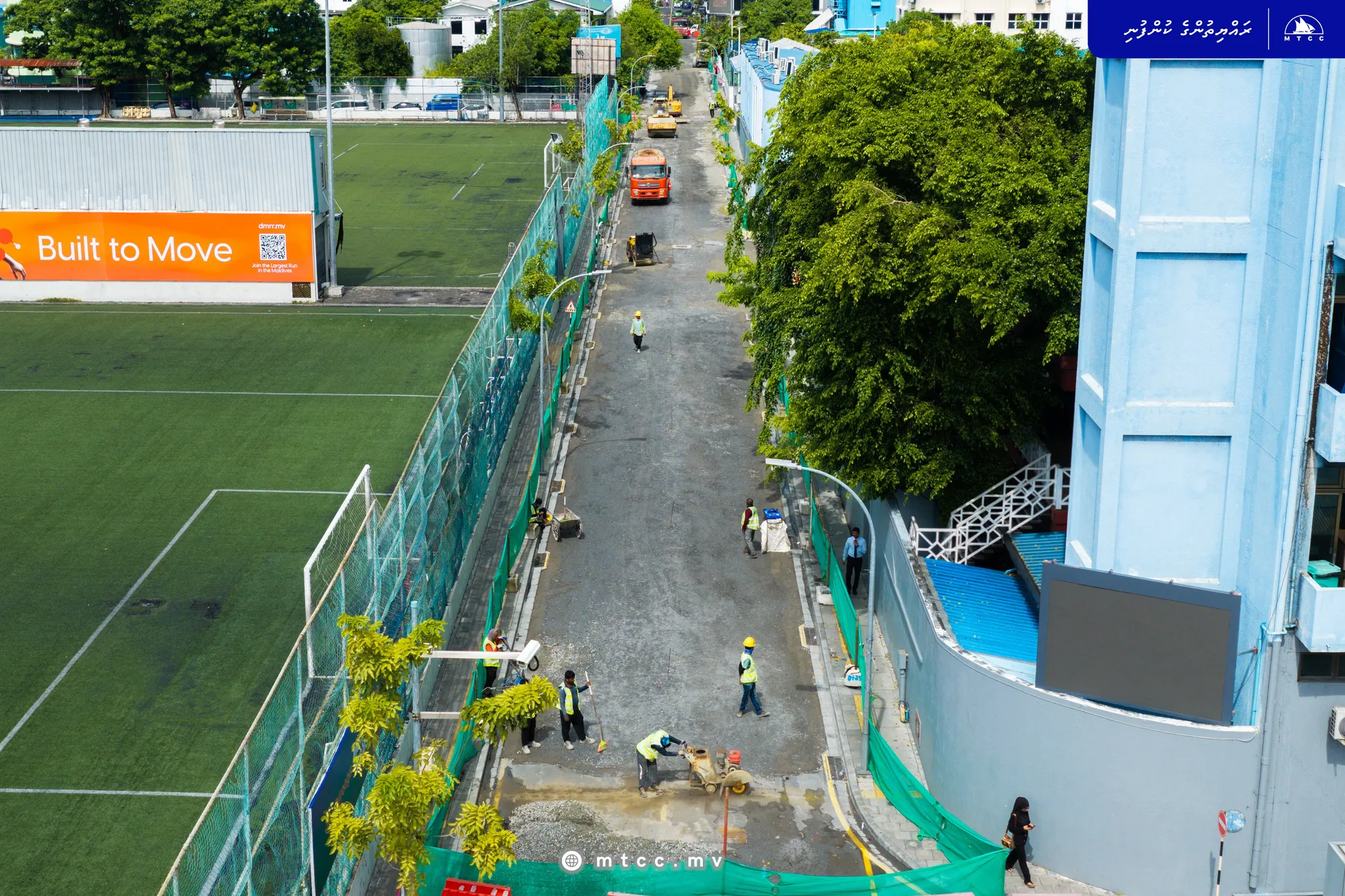 އަމީނީ މަގު މަރާމާތުކުރުން: ތިންވަނަ ސެގްމެންޓުގައި މި ހަފުތާގައި ތާރުއަޅަން ފަށަނީ