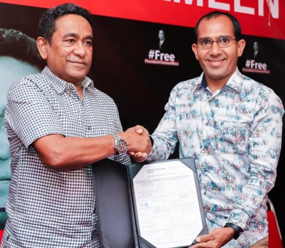 ރައީސް ޔާމީން ޕީއެންއެފް އަށް ސޮއިކުރައްވައިފި