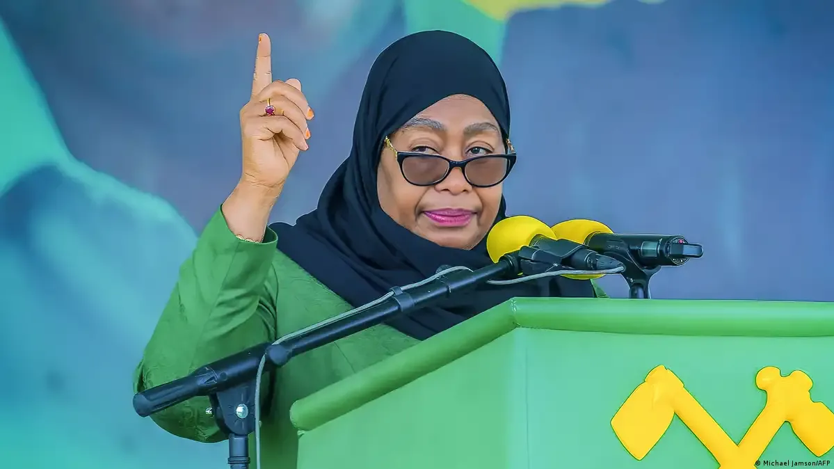 ޓެންޒޭނިއާގެ ރައީސް ސާމިއާ ސުލޫހޫ ހަސަން-- ފޮޓޯ/އޭއެފްޕީ