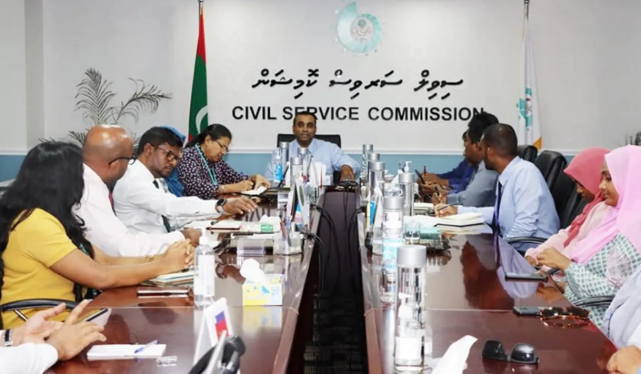 ސިވިލް ސާވިސް ކޮމިޝަންގެ ބައްދަލުވުމުގެ ތެރެއިން- ފޮޓޯ/ ސިވިލް ސާވިސް ކޮމިޝަން