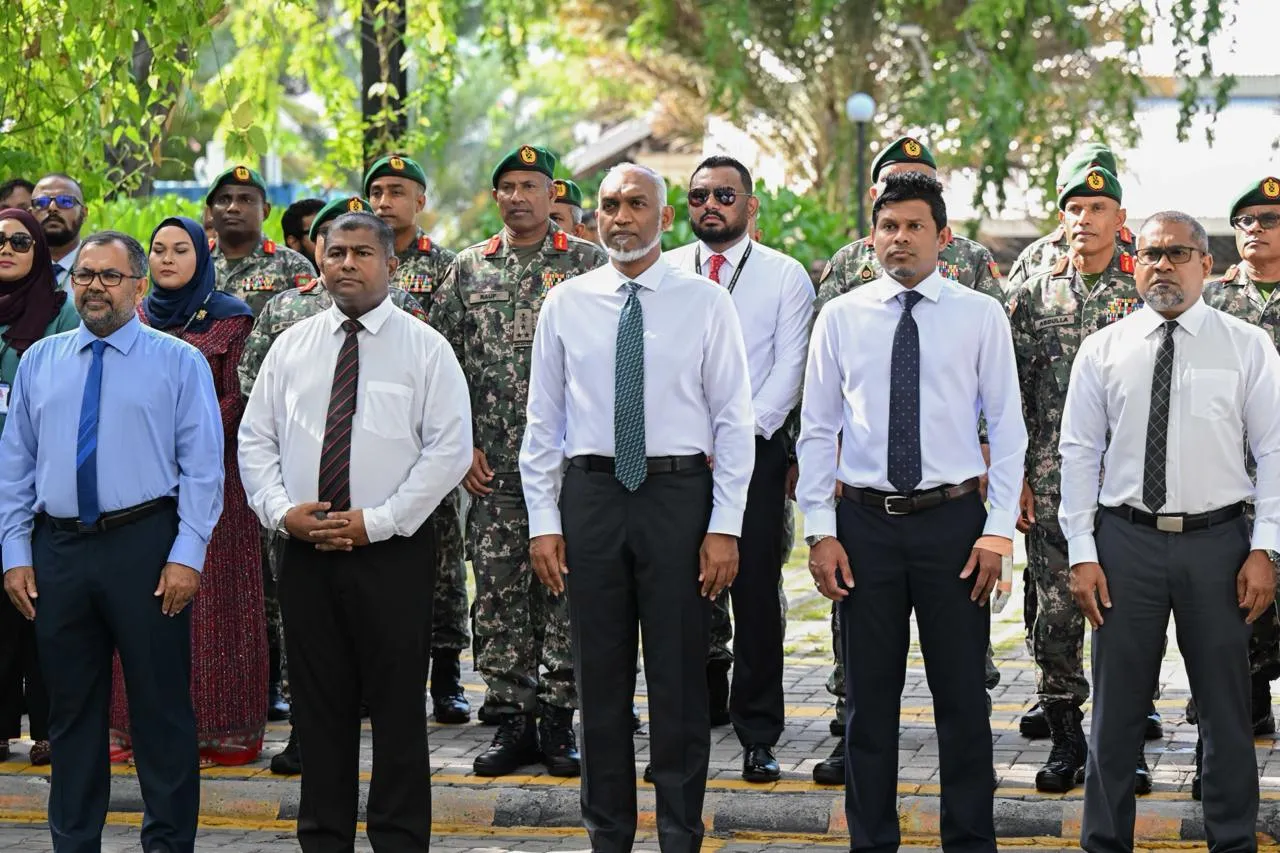 ސުނާމީ ކާރިސާއާއި ގުޅިގެން ރާއްޖެއަށް ގެނައި ހިމޭންކަމުގެ ސުކޫތު-- ފޮޓޯ: ރައީސް އޮފީސް