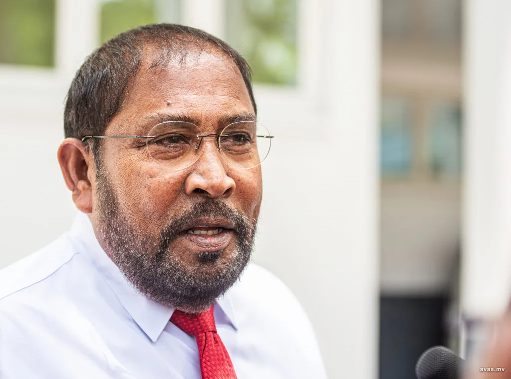 Gasim Ibrahim, leader of Jumhooree party (JP)